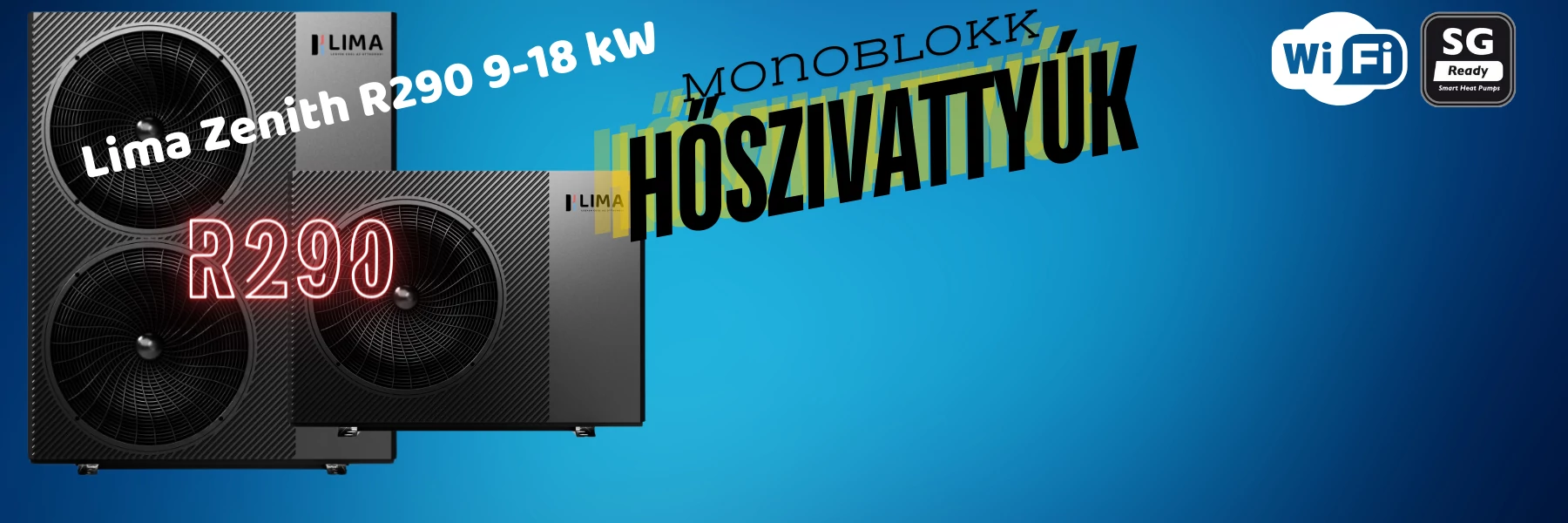Lima Zentih R290 környezetbarát Hőszivattyúk