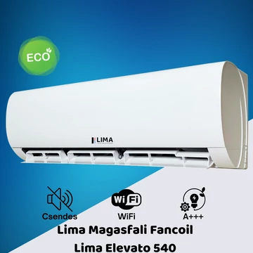 Lima Elevato 540 fancoil magasfali kivitel
