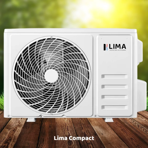 Lima Compact 2,6 kW (9000 BTU) Inverteres Split Klíma – WiFi, A++/A+ – Csendes működés