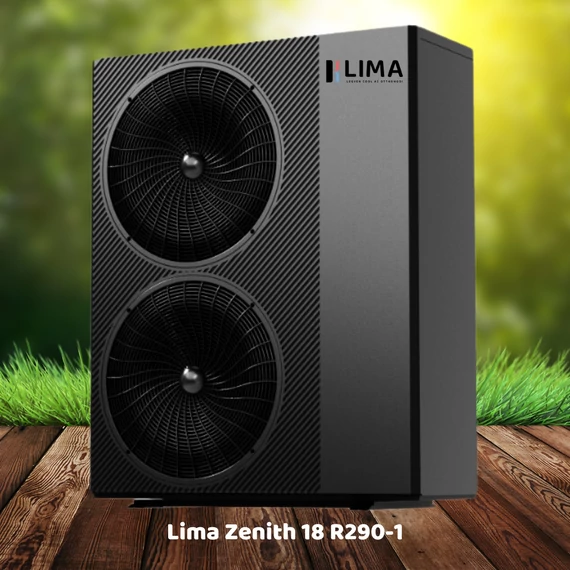 Lima Zenith 18 R290 - 1 fázisú Monoblokkos hőszivattyú 18 kW