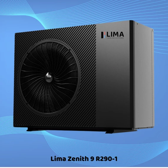 Lima Zenith 9 R290 - 1 fázisú Monoblokkos hőszivattyú 9 kW