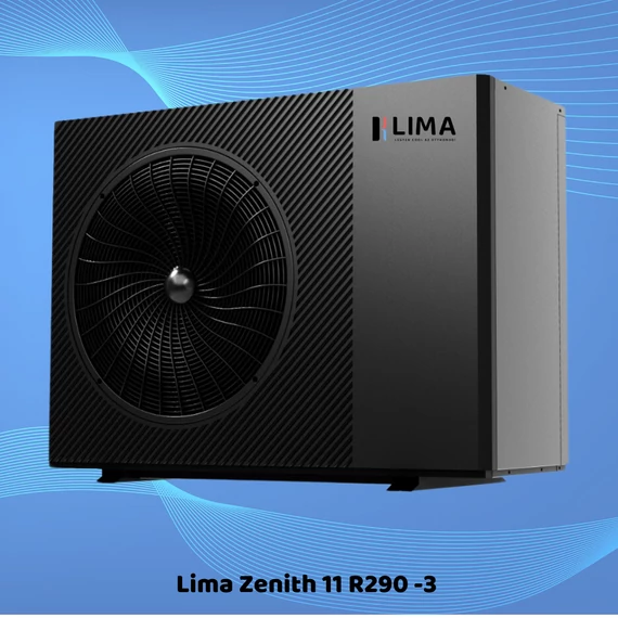  Lima Zenith 11 R290 - 3 fázisú Monoblokkos hőszivattyú 11 kW