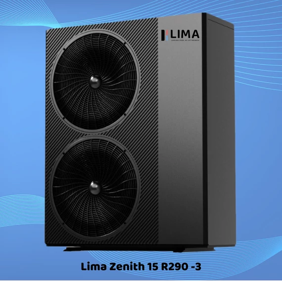  Lima Zenith 15 R290 - 3 fázisú Monoblokkos hőszivattyú 15 kW