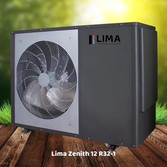 Lima Zenith 12 R32 -1 fázisú - 12 kW Monoblokkos Hőszivattyú 