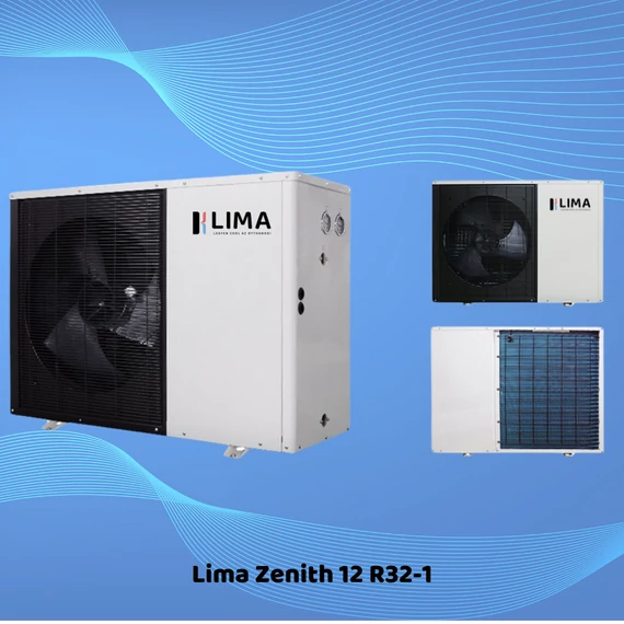 Lima Zenith 12 R32 -1 fázisú - 12 kW Monoblokkos Hőszivattyú 