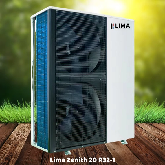 Zenith 20 R32 - 1 fázis - 20 kW Monoblokkos Hőszivattyú 