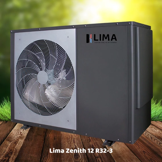 Lima Zenith 12 R32  - 3 fázisú Monoblokkos hőszivattyú
