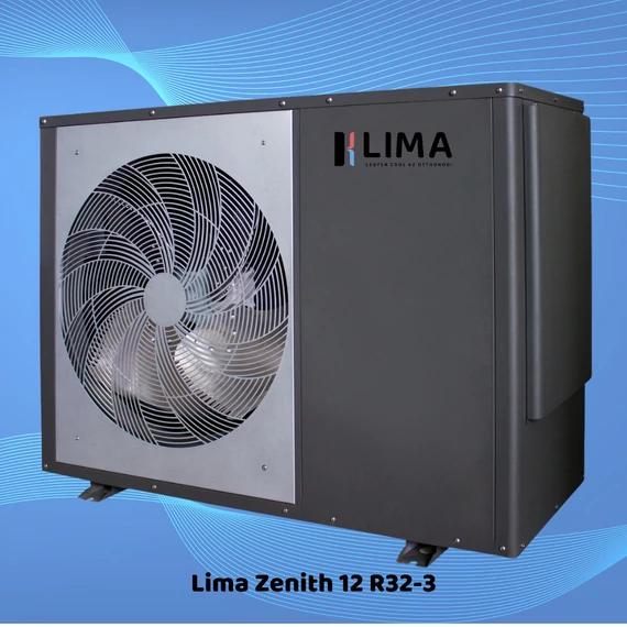 Lima Zenith 12 R32  - 3 fázisú Monoblokkos hőszivattyú
