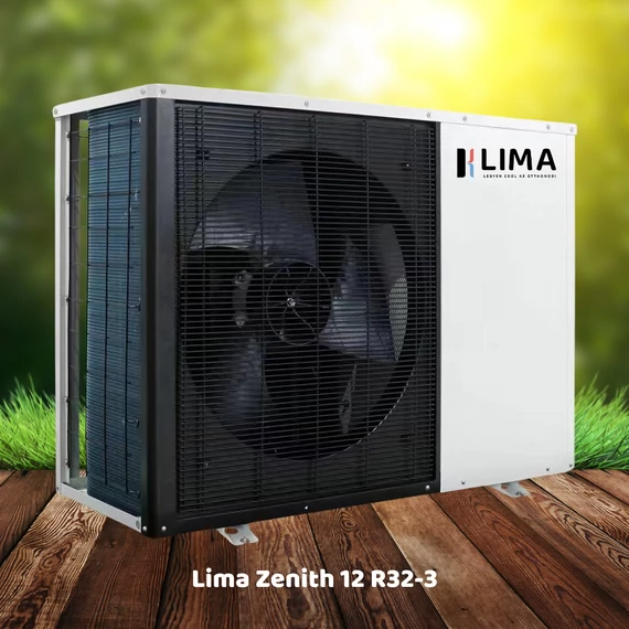 Lima Zenith 12 R32  - 3 fázisú Monoblokkos hőszivattyú