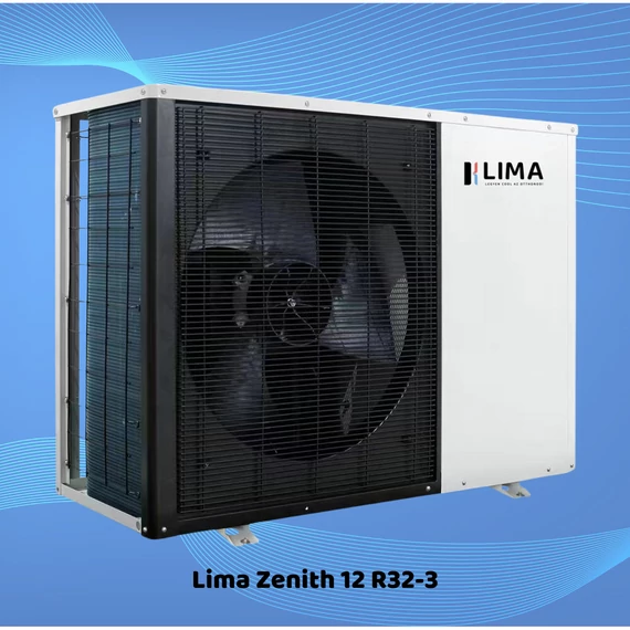 Lima Zenith 12 R32  - 3 fázisú Monoblokkos hőszivattyú