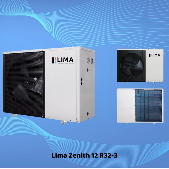 Lima Zenith 12 R32  - 3 fázisú Monoblokkos hőszivattyú