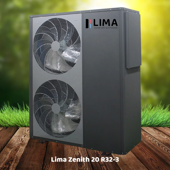 Lima Zenith 22 R32 - 3 fázisú Monoblokkos hőszivattyú 22 kW