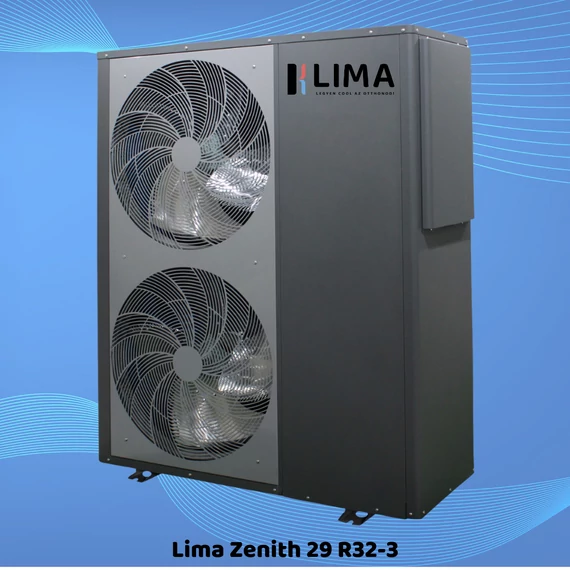 Lima Zenith 29 R32 - 3 fázisú Monoblokkos hőszivattyú 29 kW