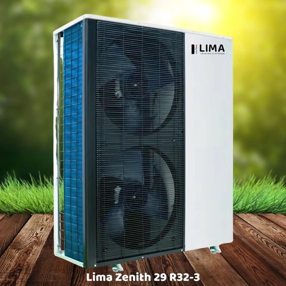 Lima Zenith 29 R32 - 3 fázisú Monoblokkos hőszivattyú 29 kW