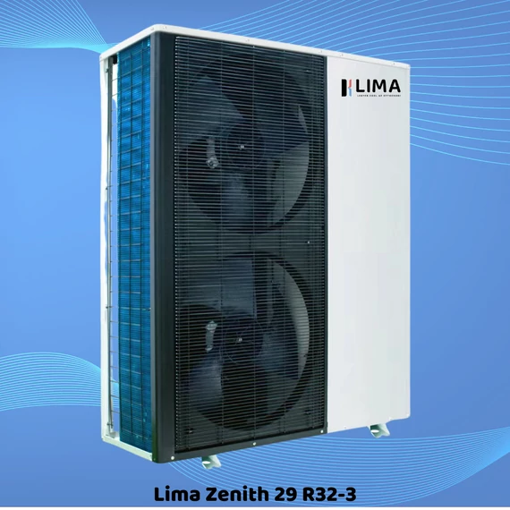 Lima Zenith 29 R32 - 3 fázisú Monoblokkos hőszivattyú 29 kW