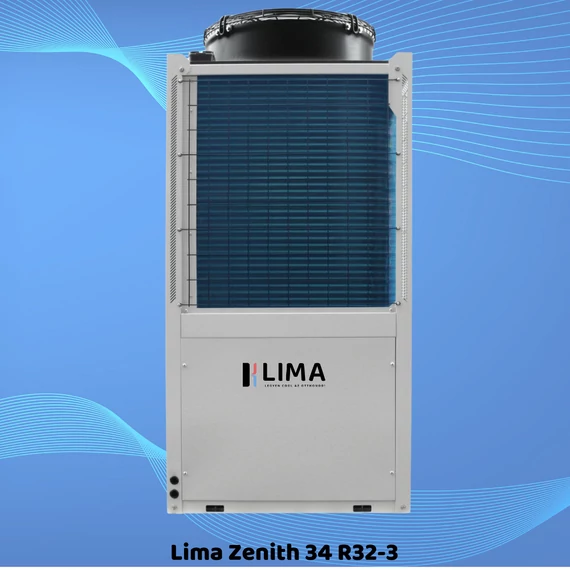 Lima Zenith 34 R32 - 3 fázisú Monoblokkos hőszivattyú 34 kW
