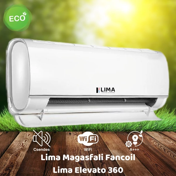 Lima Elevato 360 fancoil magasfali kivitel